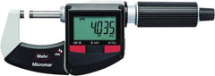 Mahr - MICROMAR 40 EWRI DIGITAL MICROMETER - 0-1", .00005"Resolution, Integrated Wireless Output - All Tool & Supply