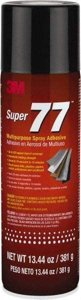 3M - 13.44 oz Aerosol Clear Spray Adhesive - High Tack, 150°F Heat Resistance - All Tool & Supply