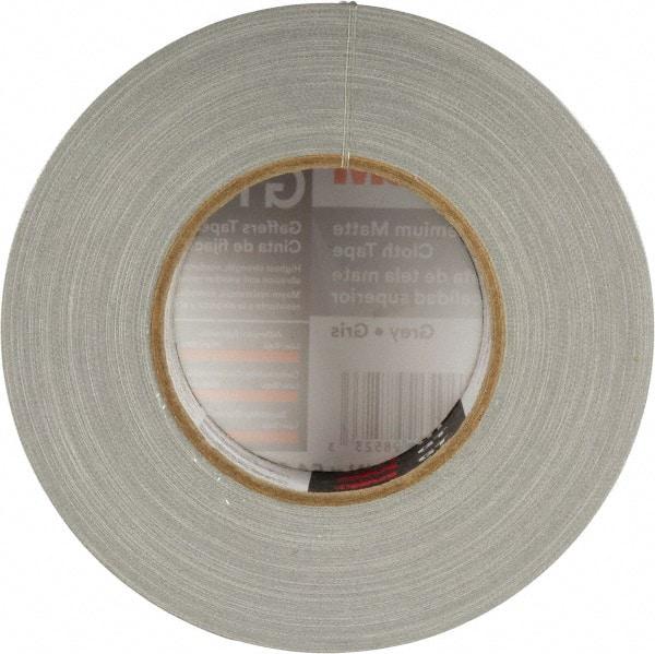 3M - 2" x 50m Gray Gaffers Tape - 11 mil, Rubber Adhesive, Cotton Cloth Backing, Series GT2 - All Tool & Supply