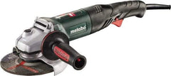 Metabo - 6" Wheel Diam, 9,600 RPM, Corded Angle & Disc Grinder - 5/8-11 Spindle, 120 Volts, 13.2 Amps - All Tool & Supply