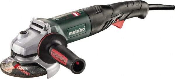 Metabo - 5" Wheel Diam, 11,000 RPM, Corded Angle & Disc Grinder - 5/8-11 Spindle, 120 Volts, 10.2 Amps - All Tool & Supply