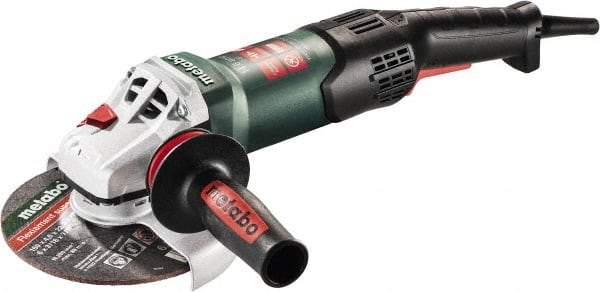 Metabo - 6" Wheel Diam, 9,600 RPM, Corded Angle & Disc Grinder - 5/8-11 Spindle, 120 Volts, 14.6 Amps - All Tool & Supply