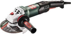 Metabo - 6" Wheel Diam, 9,600 RPM, Corded Angle & Disc Grinder - 5/8-11 Spindle, 120 Volts, 14.6 Amps - All Tool & Supply