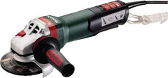 Metabo - 5" Wheel Diam, 11,000 RPM, Corded Angle & Disc Grinder - 5/8-11 Spindle, 120 Volts, 14.5 Amps - All Tool & Supply