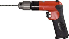 Sioux Tools - 1/4" Reversible Keyed Chuck - Pistol Grip Handle, 1,800 RPM, 12 LPS, 0.5 hp, 90 psi - All Tool & Supply