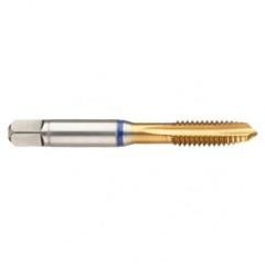 14702 3B 3-Flute Cobalt Blue Ring Spiral Point Plug Tap-TiN - All Tool & Supply