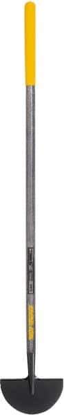 True Temper - 4-3/4" High x 9" Wide Round Steel Spade - 48" Long Wood Straight Handle, Front Turned - All Tool & Supply