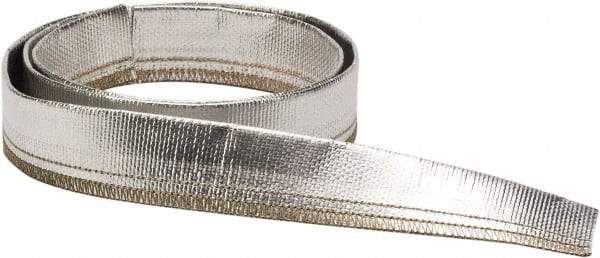 Atlantex - 2-1/2" ID Silver Radiant Heat Shield for Hoses - 25' Long, -40 to 425°F - All Tool & Supply