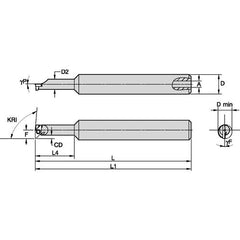 CSPM71225225L STEEL SHANK PROFILING - Exact Industrial Supply