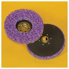 ‎4 1/2 in × 5/8-11 TN Quick-Change Clean & Strip XT Disc SXCS Purple Alt Mfg # 33194 - All Tool & Supply