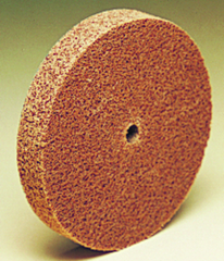 3" - MED Grit - Aluminum Oxide - Cut & Polish Unitized Wheel - All Tool & Supply