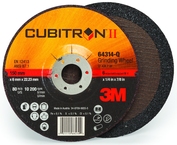 9 x 1/4 x 5/8 Type 27 Q/C Depressed Center Wheel-Cubitron II - All Tool & Supply