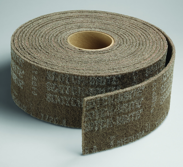 4'' x 30 ft. - Grade A Medium Grit - Scotch-Brite Cut & Polish Non Woven Abrasive Roll - All Tool & Supply