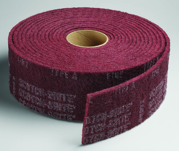 6'' x 30 ft. - Grade A Medium Grit - Scotch-Brite Clean & Finish Non Woven Abrasive Roll - All Tool & Supply