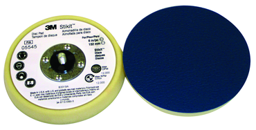 5 x 3/8" - 5/16-24 External Stikit(TM) Low Profile Disc Pad - All Tool & Supply