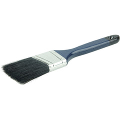 2″ Angled Sash Brush, Black China Bristle, 2-1/4″ Trim Length, Blue Foam Handle - All Tool & Supply