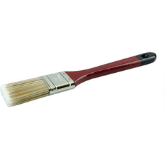 1-1/2″ Flat Sash Brush, Poly/Nylon Fill, 2-1/4″ Trim Length, Red Foam Handle - All Tool & Supply