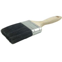 3″ Wall Paint Brush, Black China Bristle Fill, 3-1/4″ Trim Length, Sanded Wood Handle - All Tool & Supply