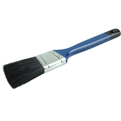 1-1/2″ Angled Sash Brush, Black China Bristle, 2-1/4″ Trim Length, Blue Foam Handle - All Tool & Supply