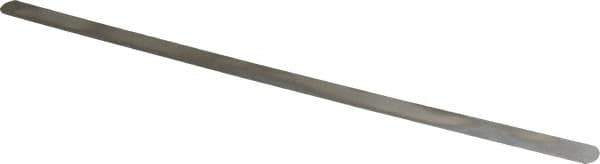 Precision Brand - 0.001 Inch Thick x 1/2 Inch Wide x 12 Inch Leaf Length, Parallel Feeler Gage - High Carbon Steel - All Tool & Supply