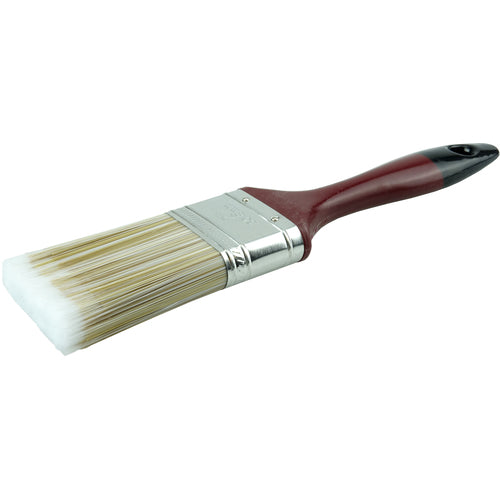 2″ Varnish Brush, Poly/Nylon Fill, 2-3/4″ Trim Length, Red Foam Handle - All Tool & Supply