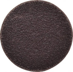 Made in USA - 1" Diam, 120 Grit Aluminum Oxide Adhesive PSA Disc - All Tool & Supply