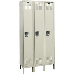 Hallowell - 3 Door, 1 Tier, Premium Wardrobe Lockers - All Tool & Supply