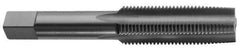 Cleveland - 1-1/8 - 7 UNC 3B 4 Flute Bright Finish High Speed Steel Straight Flute Standard Hand Tap - Taper, Right Hand Thread, 5.438" OAL, 2.56" Thread Length, H4 Limit, Oversize - Exact Industrial Supply