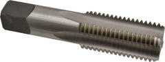 Cleveland - 1-1/2 - 6 UNC 3B 4 Flute Bright Finish High Speed Steel Straight Flute Standard Hand Tap - Bottoming, Right Hand Thread, 6-3/8" OAL, 76.2mm Thread Length, H4 Limit, Oversize - All Tool & Supply