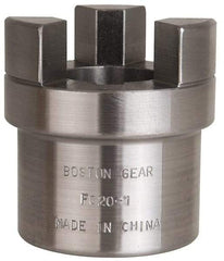 Boston Gear - 1" Max Bore Diam, FC20 Coupling Size, Flexible Half Coupling - 2" OD, 3.69" OAL, Steel - All Tool & Supply