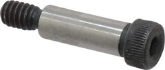 Value Collection - 5/16" Shoulder Diam x 7/8" Shoulder Length, 1/4-20 UNC, Hex Socket Shoulder Screw - 4140 Alloy Steel, Uncoated, 7/32" Head Height x 7/16" Head Diam - All Tool & Supply