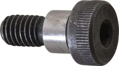 Value Collection - 1/2" Shoulder Diam x 3/8" Shoulder Length, 3/8-16 UNC, Hex Socket Shoulder Screw - 4140 Alloy Steel, Uncoated, 5/16" Head Height x 3/4" Head Diam - All Tool & Supply