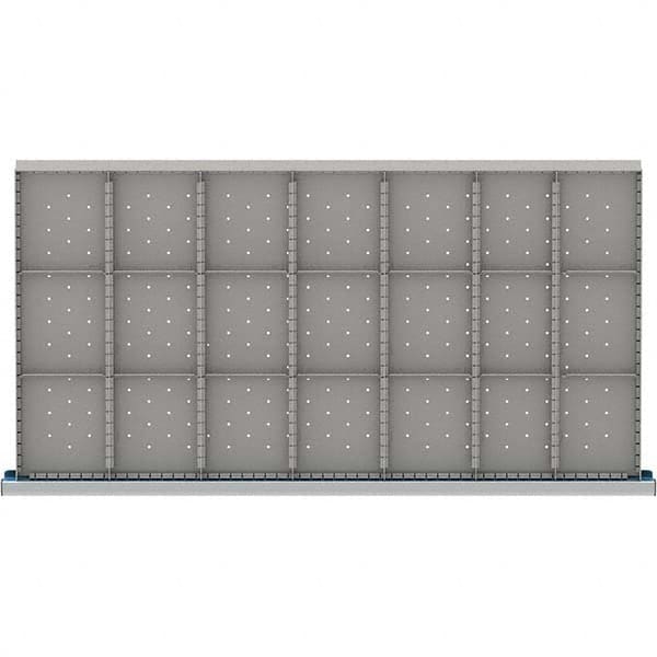 LISTA - 21-Compartment Drawer Divider Layout for 3.15" High Drawers - All Tool & Supply