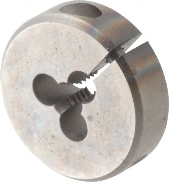 Cle-Line - #6-32 UNC High Speed Steel Round Adjustable Die - All Tool & Supply