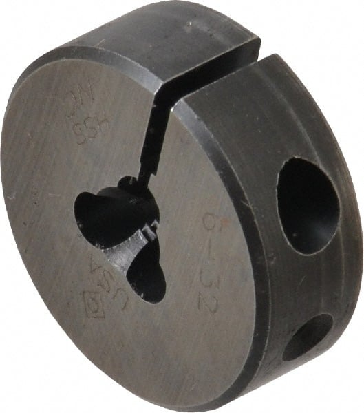 Cle-Line - #6-32 UNC High Speed Steel Round Adjustable Die - All Tool & Supply