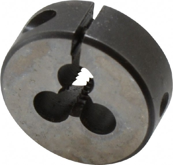 Cle-Line - #10-24 UNC High Speed Steel Round Adjustable Die - All Tool & Supply