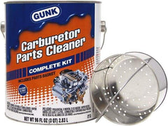 Gunk - Nonchlorinated Carburetor & Parts Cleaner - 96 oz Pail with Dip Basket - All Tool & Supply