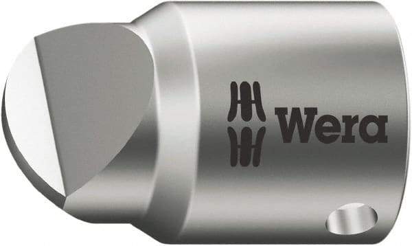 Wera - 1/4" Drive, #12 Point, Standard Slotted Screwdriver Socket - #12 Point - All Tool & Supply