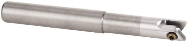 Kennametal - 16mm Cut Diam, 4mm Max Depth of Cut, 16mm Shank Diam, 142mm OAL, Indexable Ball Nose End Mill - 42mm Head Length, Straight Shank, KDMT Toolholder, KDM 16.. Insert - All Tool & Supply