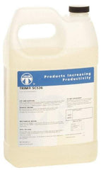 Master Fluid Solutions - Trim SC536, 1 Gal Bottle Cutting & Grinding Fluid - Semisynthetic, For Drilling, Reaming, Tapping - All Tool & Supply