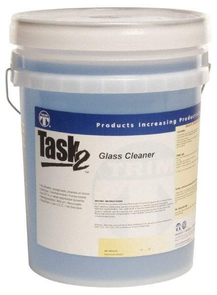Master Fluid Solutions - 5 Gal Pail Glass Cleaner - 5 Gallon Water Based Cleaning Agent Glass Cleaner - All Tool & Supply