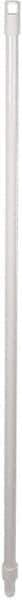 Remco - 61 x 1" Fiberglass Squeegee Handle - European Threaded Connection, White - All Tool & Supply