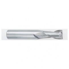 16mm Dia. x 89mm Overall Length 2-Flute Square End Solid Carbide SE End Mill-Round Shank-Center Cutting-TiALN - All Tool & Supply