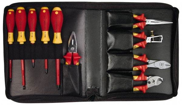 Wiha - 10 Piece Insulated Hand Tool Set - Comes in Tool Box - All Tool & Supply