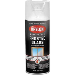 Krylon - Frosted Glass (Color), Frosted, Glass Frosting Spray Paint - 12 oz Container - All Tool & Supply