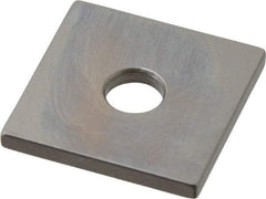 Mitutoyo - 0.102" Square Steel Gage Block - Accuracy Grade 0, Includes Certificate of Inspection - All Tool & Supply