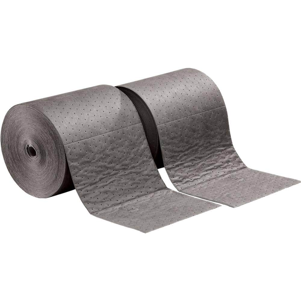 Pads, Rolls & Mats; Product Type: Roll; Application: Universal; Overall Length (Feet): 150.00; Total Package Absorption Capacity: 32 gal; Material: Polypropylene; Fluids Absorbed: Water; Solvents; Universal; Oil; Coolants; Absorbency Weight: Medium; Width