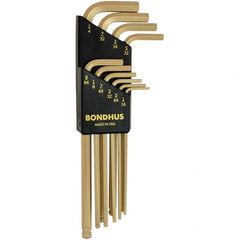 Bondhus - Hex Key Sets Tool Type: Hex Handle Type: L-Key Long Arm - All Tool & Supply