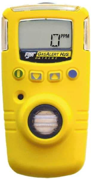 BW Technologies by Honeywell - Vibration, Visual & Audible Alarm, LCD Display, Single Gas Detector - Monitors Ammonia, -20 to 40°C Working Temp - All Tool & Supply