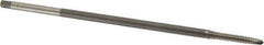 Kennametal - #10-24 UNC 2 Flute H3 Bright Finish High Speed Steel Spiral Point Extension Tap - Plug Chamfer, 6" OAL, 2B/3B Class of Fit - Exact Industrial Supply